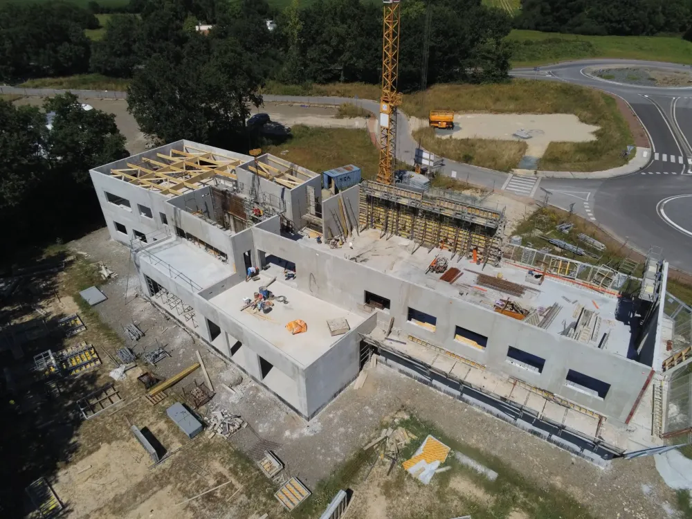 batiment en cours